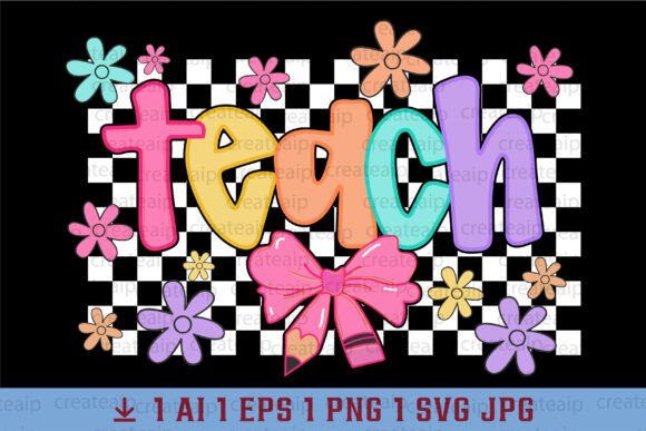 Celebrate Educators with Vibrant Retro Designs