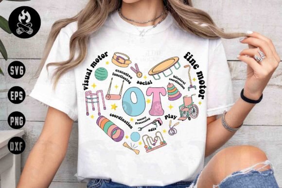 Celebrate Pediatric OT with a Heartfelt SVG Design