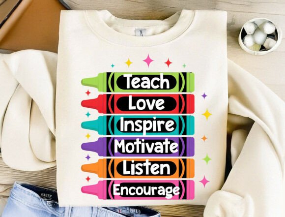 Celebrating Educators with a Vibrant Sublimation Design
