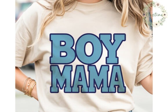 Creating Bold Apparel with Boy Mama Outline Sublimation Design