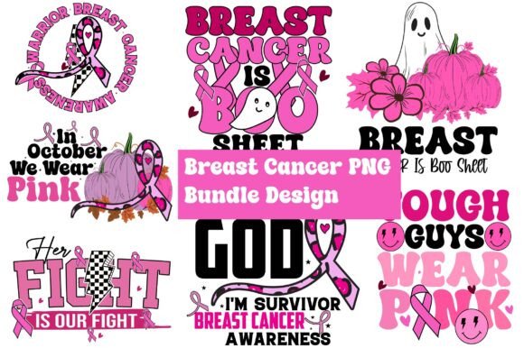Creating Impactful Designs with the Breast Cancer PNG Bundle