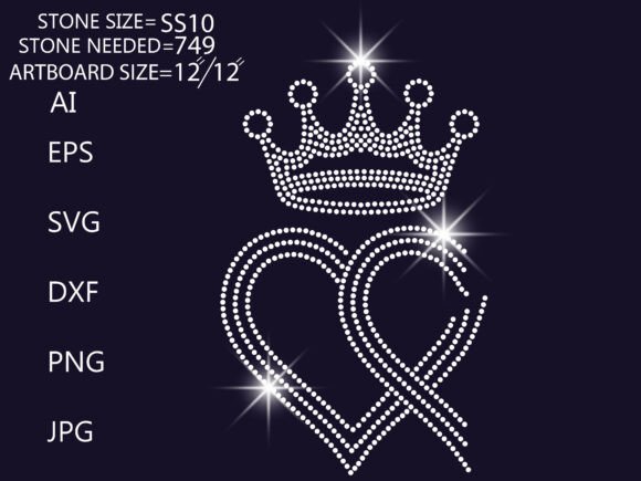 Sparkling Romance: Unleash Your Creativity with Rhinestone Heart Designs