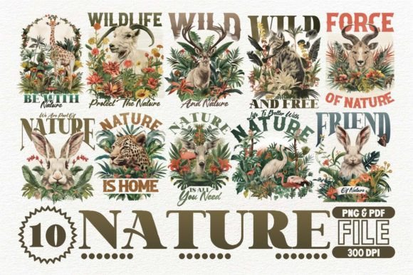 Unleashing Creativity: The Power of a Nature T-shirt Design Bundle