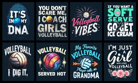 Unlock Creativity with the Ultimate Volleyball Design Bundle